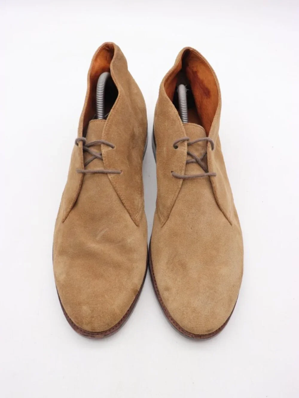 Superior Shoes by J Crew Men’s 12 M Chukka Boots Brown Leather Made in Italy